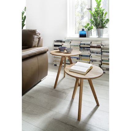 Набор из 2 журнальных столиков VEYLOR, дуб