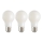 Набор из 3 светодиодных ламп A60, цоколь E27, 7,2 Вт, 230 В, 2700 К - Eglo 110443