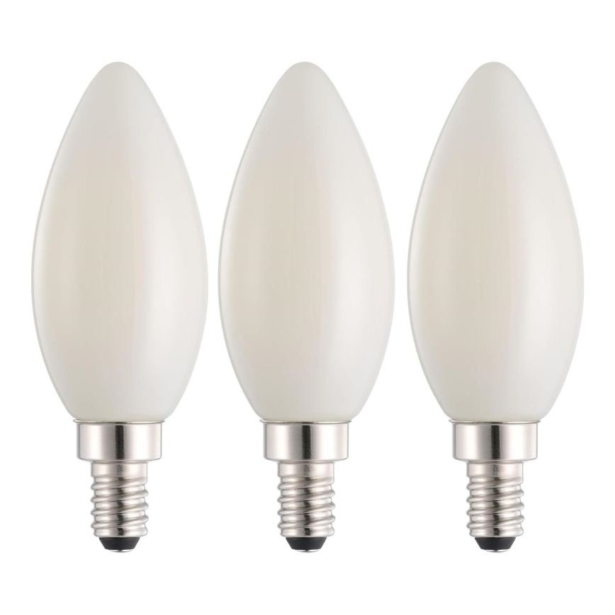 Набор из 3 светодиодных ламп C35 E14/2,2W/230V 2700K - Eglo 110444