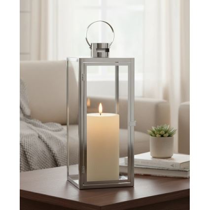 Набор из 3 кремовых LED-свечей BRILLO (LED/3xAAA) с пультом дистанционного управления