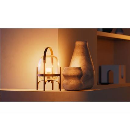 Набор из 4 диммируемых светодиодных ламп Philips Hue WHITE E27/7W/230V 2700K