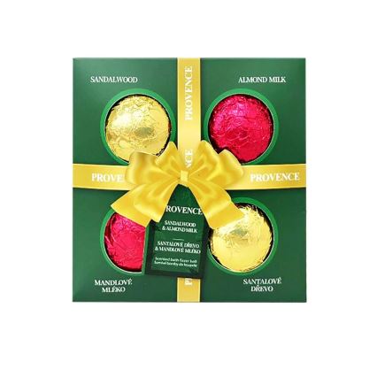 Набор из 4 шипучих бомбочек для ванны PROVENCE