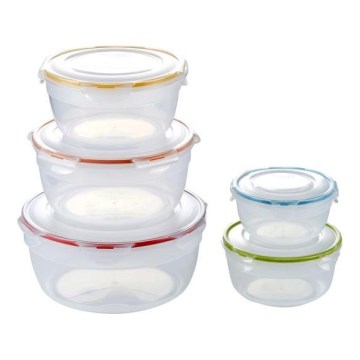Набор из 5 герметичных пищевых контейнеров LOCK