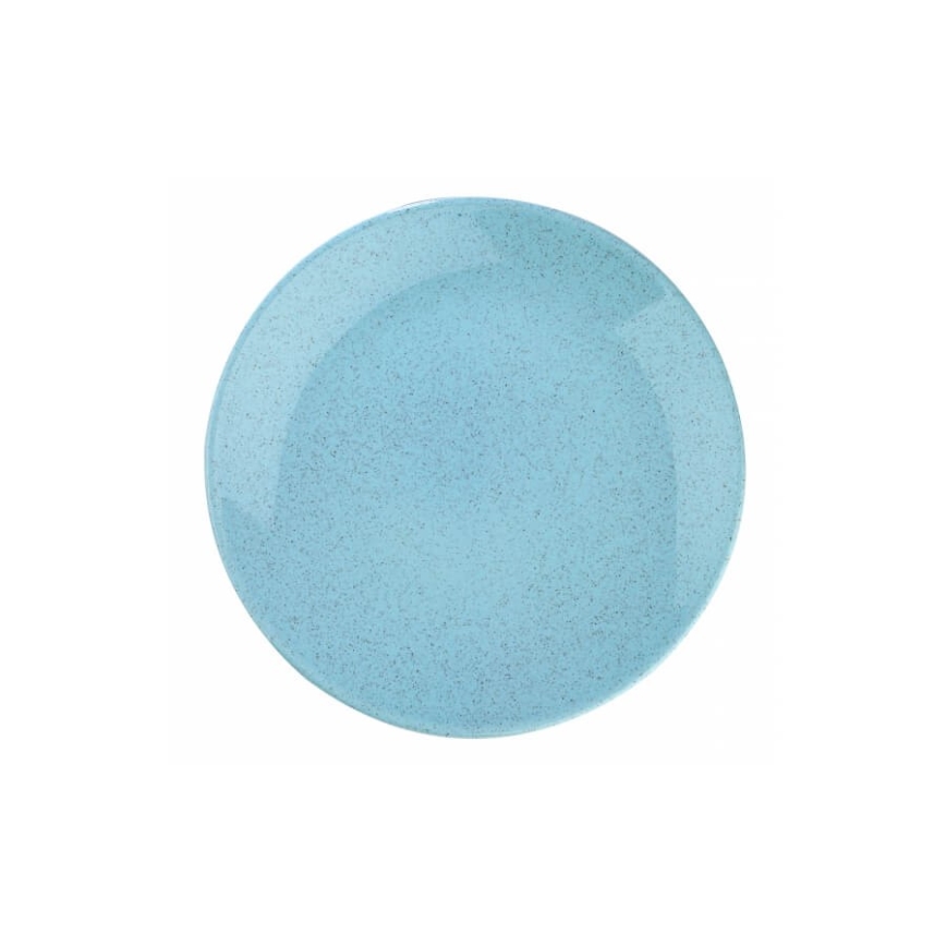 Набор столовой посуды 24 шт синий/фарфор