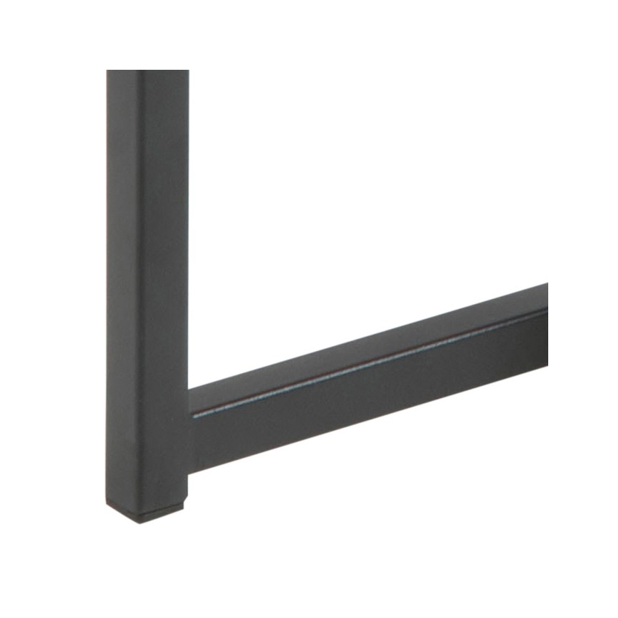 Набор журнальных столиков SARON, 2 шт., дуб/чёрный