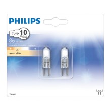Набор 2x галогеновые лампочки Philips G4/7W/12V