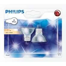 Набор 2x галогеновые лампочки Philips GU4/35W/12V