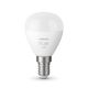 НАБОР 2x Светодиодная лампочка с регулированием яркости Philips Hue WHITE P45 E14/5,5W/230V 2700K
