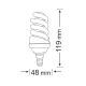 Набор 3x энергосберегающих лампочки E14/15W/230V