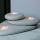 НАБОР 3x Підставка для чайних свічок 21,5см/15см/9см бетон