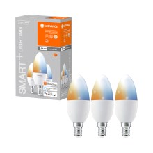 Набор 3x светодиодные диммируемые лампочки SMART+ E14/5W/230V 2700K-6500K - Ledvance