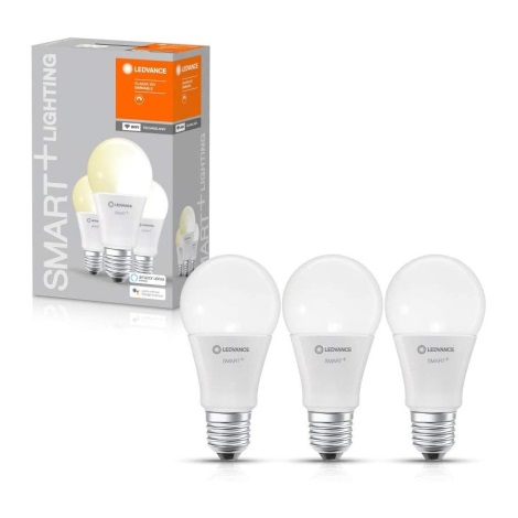 Набор 3x светодиодные диммируемые лампочки SMART+ E27/9.5W/230V 2,700K - Ledvance