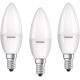 Набор 3x светодиодные лампочки BASE E14/5,7W/230V 2700K - Osram