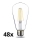 НАБОР 48x Светодиодная лампа VINTAGE E27/4,3W/230V 2700K