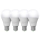 Набор 4x светодиодные лампочки ECOLINE A65 E27/15W/230V 4000K - Brilagi