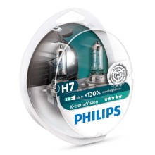 НАБІР 2x Автомобільна лампа Philips X-TREMEVISION 12972XV+S2 H7 PX26d/55W/12V