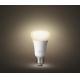 НАБІР 2x Світлодіодна лампочка з регульованою яскравістю Philips Hue WHITE AMBIANCE E27/8,5W/230V 2200-6500K