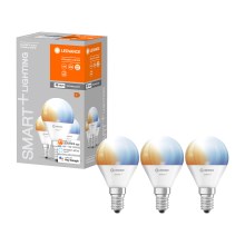 НАБІР 3x LED Димерна лампочка SMART+ E14/5W/230V 2700K-6500K Wi-Fi - Ledvance