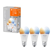 НАБІР 3x LED Димерна лампочка SMART+ E27/9W/230V 2700K-6500K Wi-Fi - Ledvance