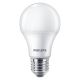 НАБІР 3x LED Лампочка Philips A60 E27/10W/230V 2700K