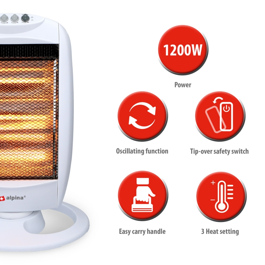 Нагрівальний елемент 400/800/1200W/230V