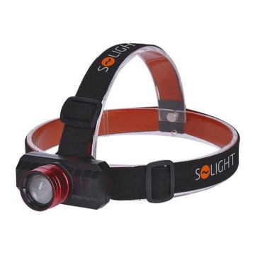 Налобний акумуляторний LED ліхтар LED/3W/USB IP44