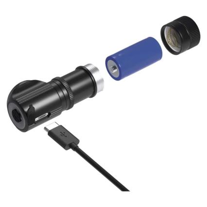 Налобний акумуляторний ліхтар LED/800 mAh 3,7V із регульованою яскравістю