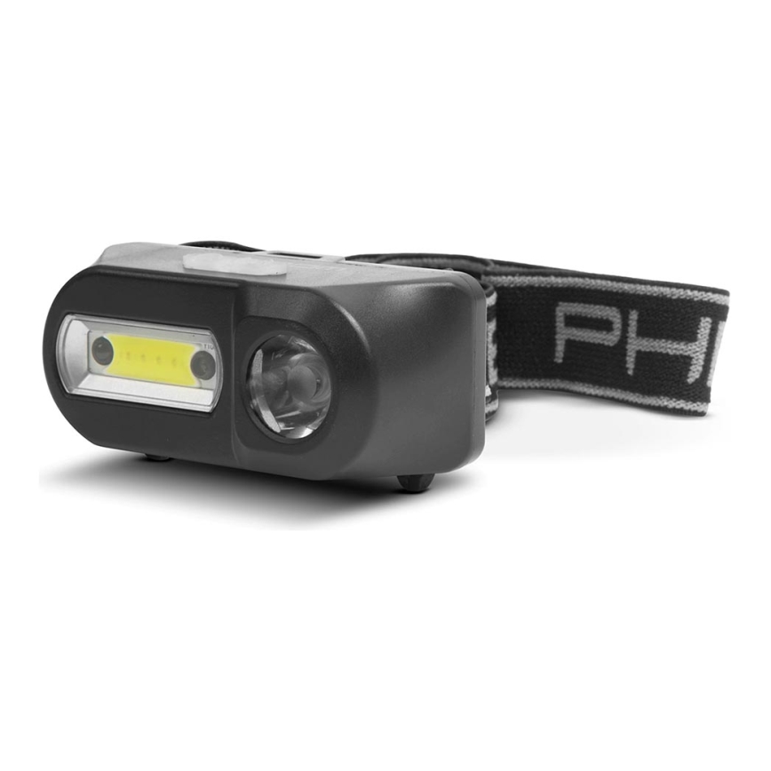 Налобний LED ліхтар з датчиком LED/3W/Li-ion 1200mAh IP54