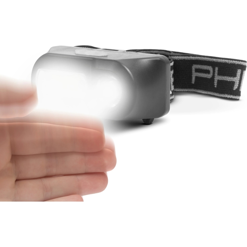 Налобний LED ліхтар з датчиком LED/3W/Li-ion 1200mAh IP54