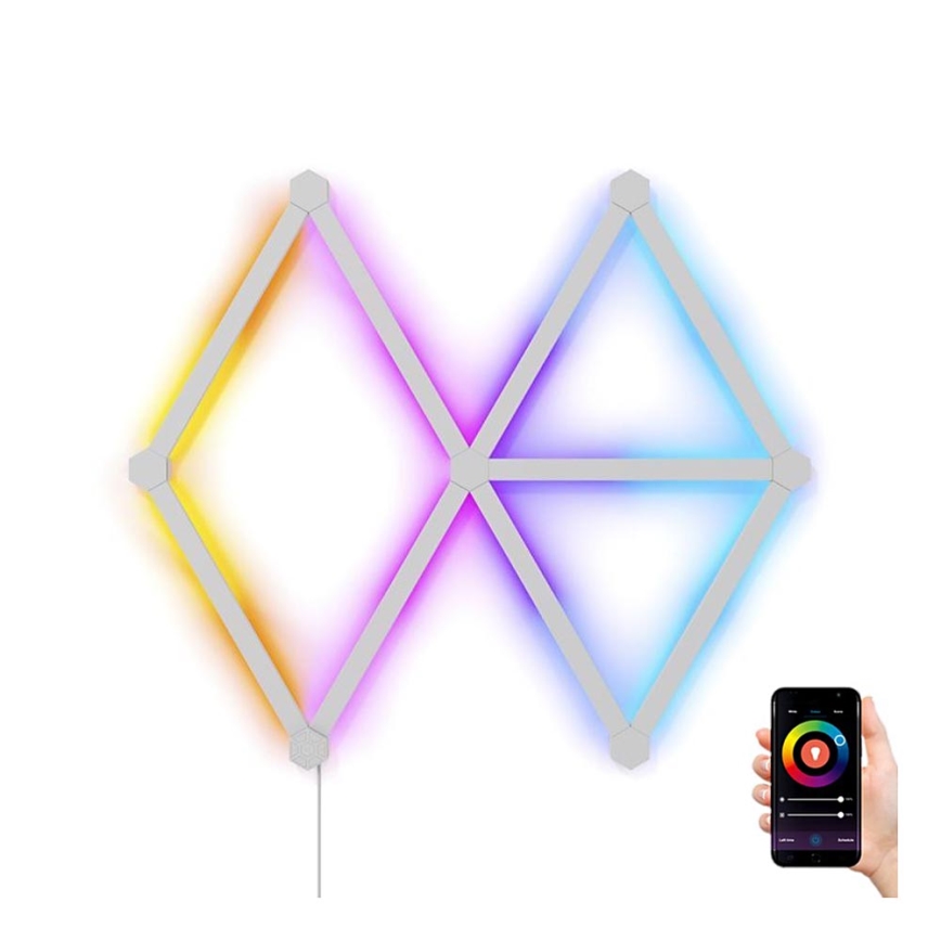 Nanoleaf - НАБОР 9x Светодиодная RGBW-рейка с регулированием яркости LINES LED/2W/230V 1200-6000K Wi-Fi