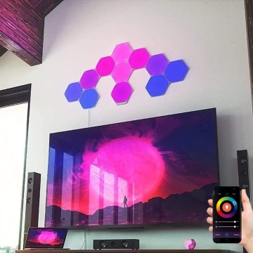 Nanoleaf - НАБОР из 15 светодиодных RGB панелей с регулировкой яркости LED/2W/230V 1200-6500K Wi-Fi
