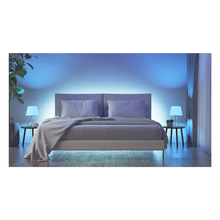 НАБОР 3x Светодиодная RGBW-лампочка с регулированием яркости ESSENTIALS A60 E27/8,5W/230V CRI 90 2700-6500K Wi-Fi - Nanoleaf