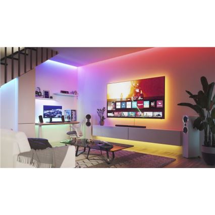 Nanoleaf - Светодиодная RGBW-лента с регулированием яркости ESSENTIALS 2700-6500K Wi-Fi 2 м