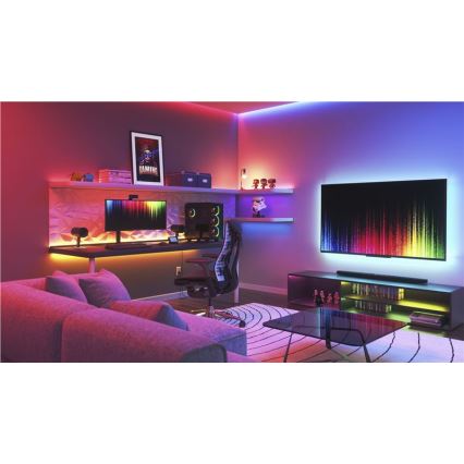 Nanoleaf - Светодиодная RGBW-лента с регулированием яркости ESSENTIALS 2700-6500K Wi-Fi 2 м
