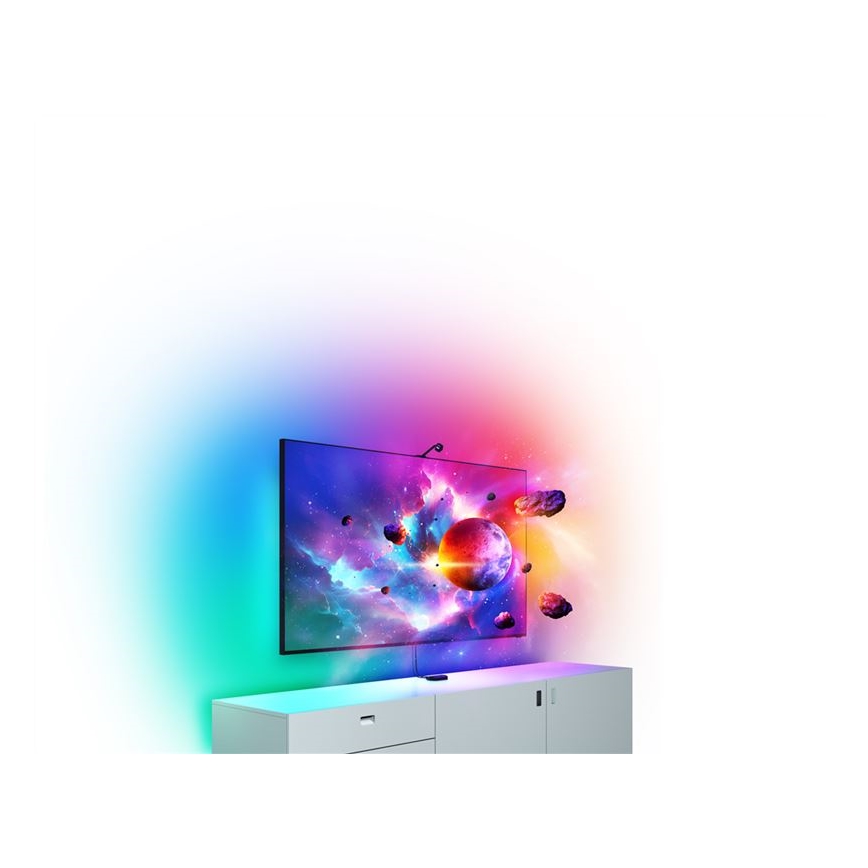 Nanoleaf - Набор для дублирования 4D экрана + Световые ленты базовый набор 5,2 м 85''
