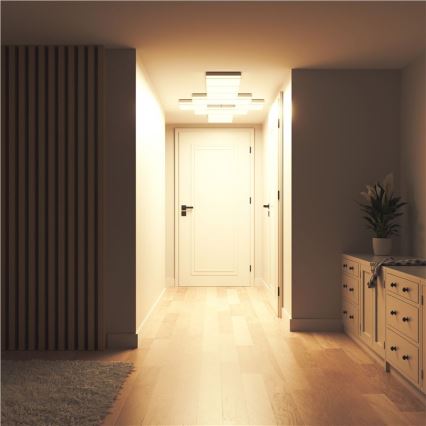 Наноліф - НАБІР 3x LED RGBW затемнювані стельові світильники СКАЙЛАЙТ LED/18W/230V + 2xLED/16W/230V 2700-6500K Вай-Фай