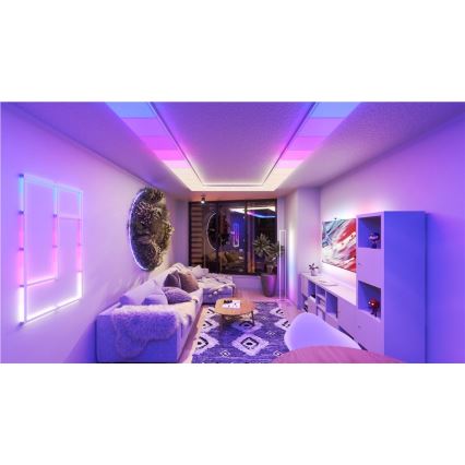 Наноліф - НАБІР 3x LED RGBW затемнювані стельові світильники СКАЙЛАЙТ LED/18W/230V + 2xLED/16W/230V 2700-6500K Вай-Фай