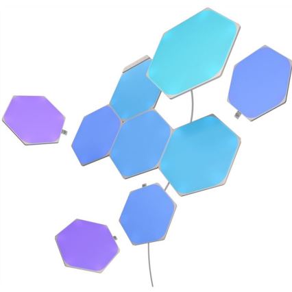 Nanoleaf - НАБІР 9x LED RGB Панель з регулюванням яскравості SHAPES HEXAGON LED/2W/230V 1200-6500K Wi-Fi