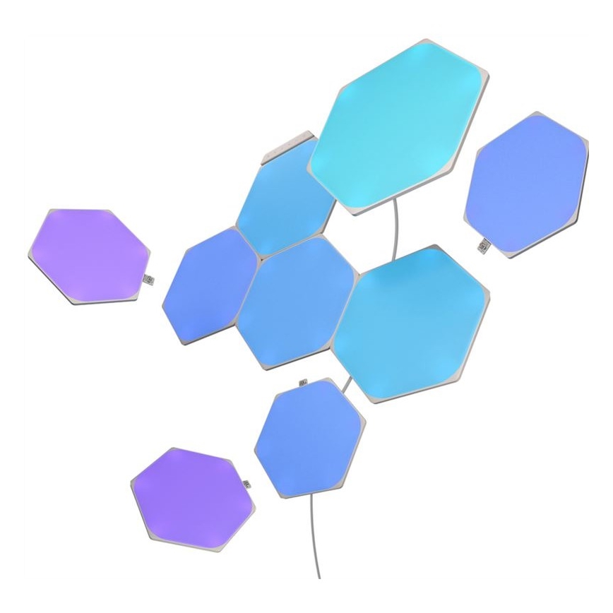 Nanoleaf - НАБОР 9x Светодиодная RGB-панель с регулированием яркости SHAPES HEXAGON LED/2W/230V 1200-6500K Wi-Fi