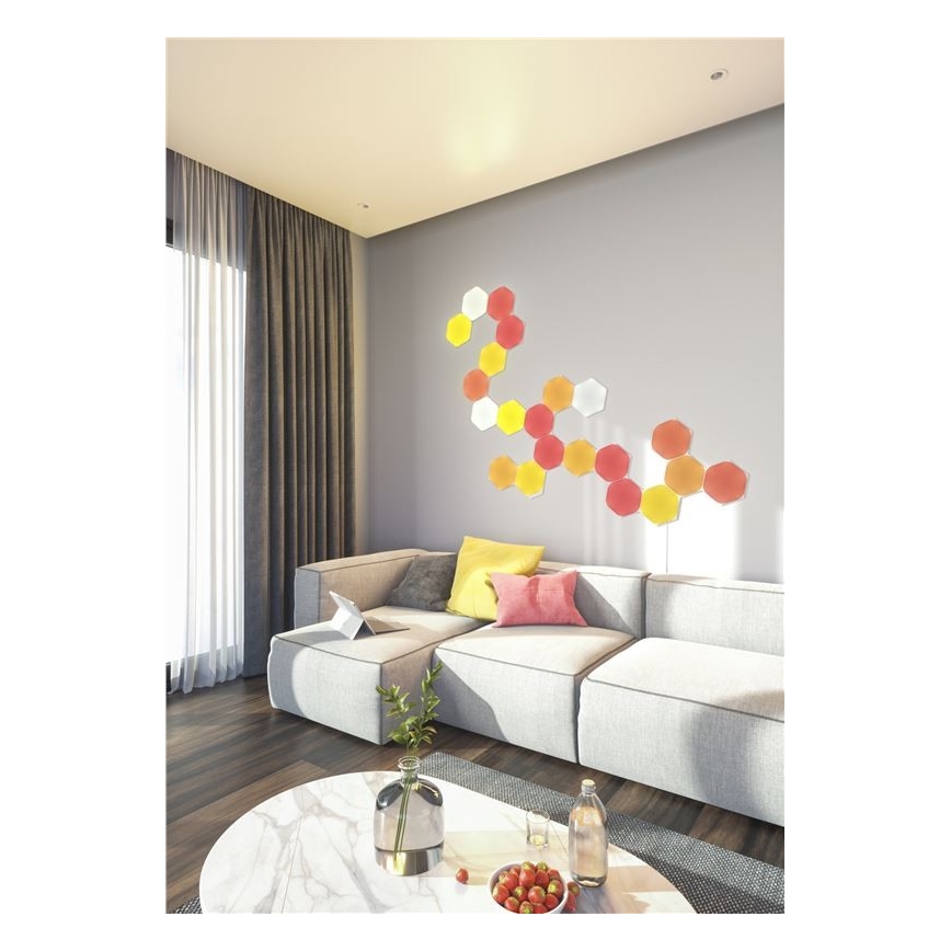 Nanoleaf - НАБОР 15x Светодиодная RGB-панель с регулированием яркости LED/2W/230V 1200-6500K Wi-Fi