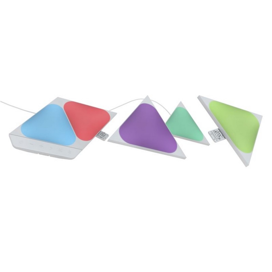 Nanoleaf - НАБІР 5x LED RGB Панель з регулюванням яскравості TRIANGLES LED/0,5W/230V 1200-6500K Wi-Fi