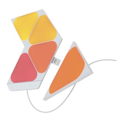 Nanoleaf - НАБІР 5x LED RGB Панель з регулюванням яскравості TRIANGLES LED/0,5W/230V 1200-6500K Wi-Fi