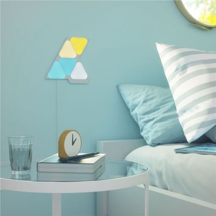 Nanoleaf - НАБІР 5x LED RGB Панель з регулюванням яскравості TRIANGLES LED/0,5W/230V 1200-6500K Wi-Fi