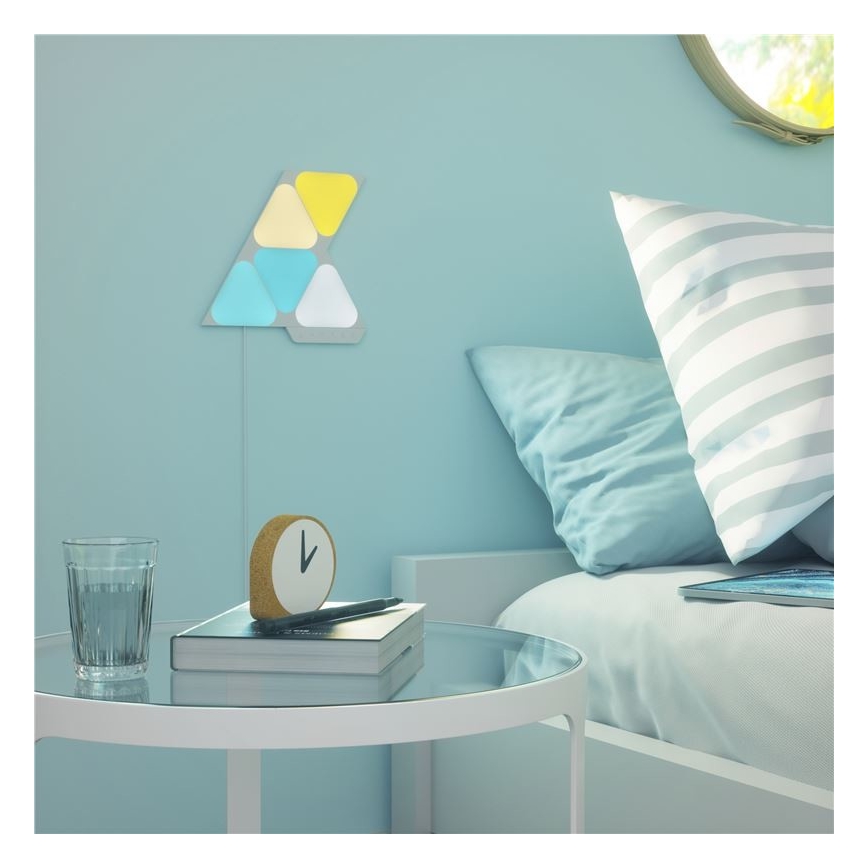 Nanoleaf - НАБІР 5x LED RGB Панель з регулюванням яскравості TRIANGLES LED/0,5W/230V 1200-6500K Wi-Fi