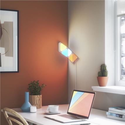 Nanoleaf - НАБІР 5x LED RGB Панель з регулюванням яскравості TRIANGLES LED/0,5W/230V 1200-6500K Wi-Fi