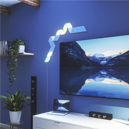 Nanoleaf - НАБІР 5x LED RGB Панель з регулюванням яскравості TRIANGLES LED/0,5W/230V 1200-6500K Wi-Fi