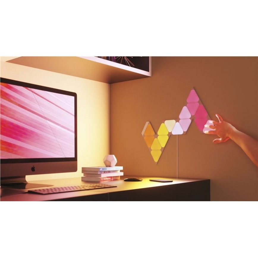 Nanoleaf - НАБІР 5x LED RGB Панель з регулюванням яскравості TRIANGLES LED/0,5W/230V 1200-6500K Wi-Fi