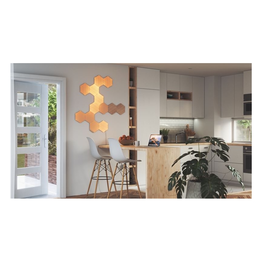 Nanoleaf - НАБІР 13x LED панель з регулюванням яскравості HEXAGONS LED/2W/230V Wi-Fi