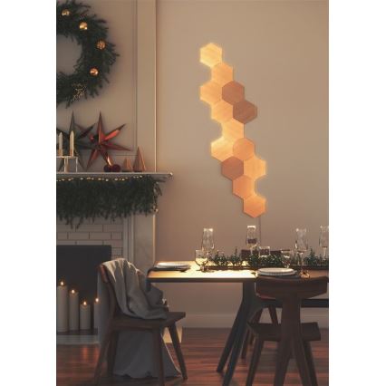 Nanoleaf - НАБОР 13x Светодиодная панель с регулированием яркости HEXAGONS LED/2W/230V Wi-Fi