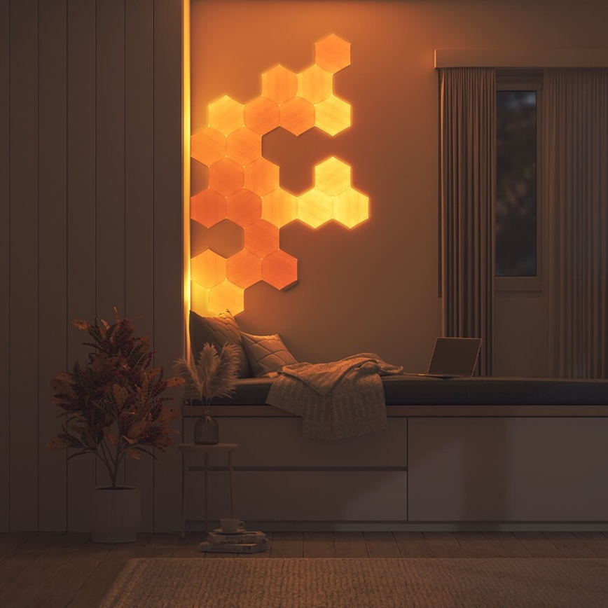 Nanoleaf - НАБОР 13x Светодиодная панель с регулированием яркости HEXAGONS LED/2W/230V Wi-Fi